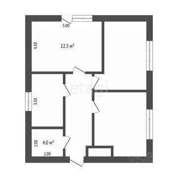 Дом в Тюменская область, Тюмень Росинка СНТ,  (75 м)