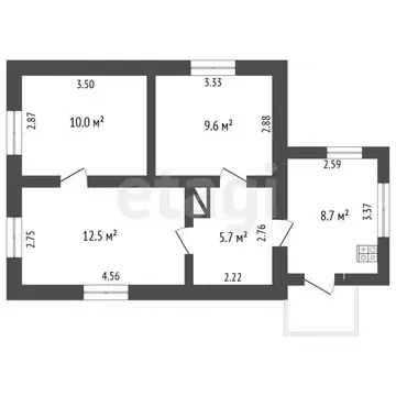 Дом в Крым, Сакский район, Охотниковское с/пос, с. Орлянка ул. Мира ...