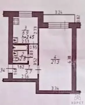 1-к кв. Ставропольский край, Ставрополь ул. Михаила Морозова, 104 ...
