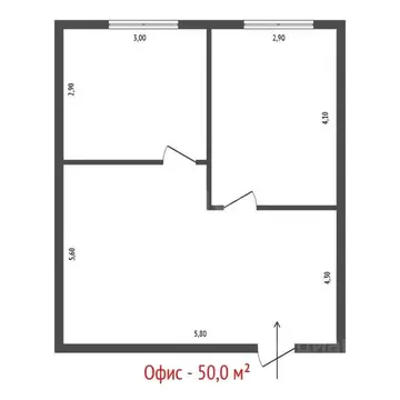 Офис в Свердловская область, Екатеринбург ул. Крауля, 9А (50 м)