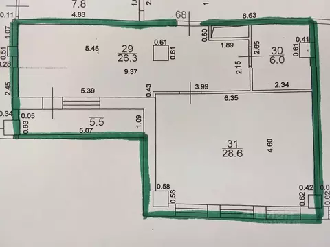 2-к кв. Самарская область, Самара Ново-Садовая ул., 311Б (66.4 м)