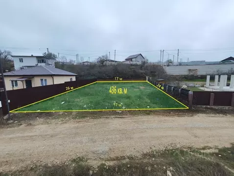 Участок в Севастополь Подорожник садоводческое товарищество,  (4.4 ...