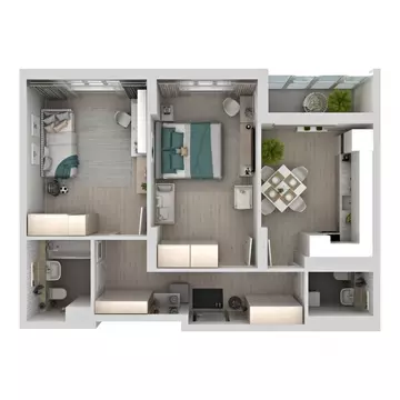 2-к кв. Самарская область, Самара Южное ш., 13 (58.25 м)