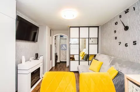 Студия Тюменская область, Тюмень ул. 30 лет Победы, 77 (18.5 м)