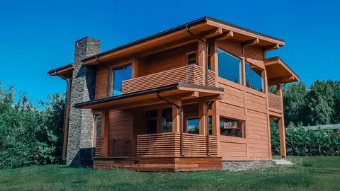 Коттедж в Ленинградская область, Приозерский район, Громовское с/пос, ...