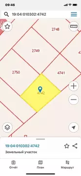 Участок в Хакасия, Алтайский район, с. Белый Яр ул. Аткниных, 10А/1 ...