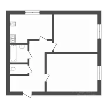 2-к кв. Тюменская область, Тюмень Солнечный проезд, 5 (39.7 м)