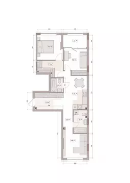 3-к кв. Кемеровская область, Кемерово Уютный Квартал жилой комплекс ...