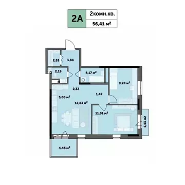 2-к кв. Удмуртия, Ижевск Ипподромный жилрайон, Седьмое Небо жилой ...