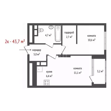 2-к кв. Свердловская область, Екатеринбург Южная Ботаника жилрайон, ...