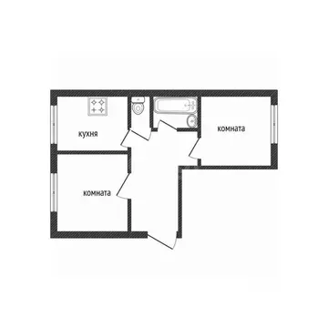 2-к кв. Брянская область, Брянск Гомельская ул., 57 (50.5 м)
