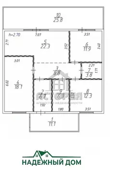 Дом в Красноярский край, Березовский район, Зыковский сельсовет, ...