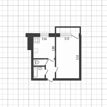 3-к кв. Белгородская область, Белгород ул. Беловская, 12к4 (72.9 м)