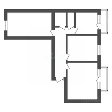 3-к кв. Амурская область, Райчихинск ул. Победы, 43 (73.0 м)