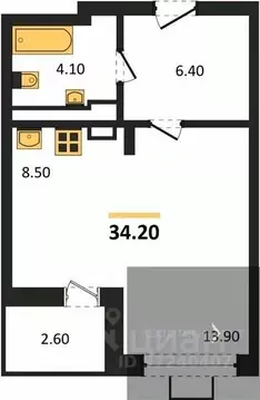 Студия Воронежская область, Воронеж Ключи мкр, Ключи-клаб жилой ...