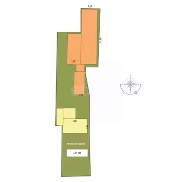 Дом в Крым, Черноморское пгт ул. Кирова, 14 (47 м)