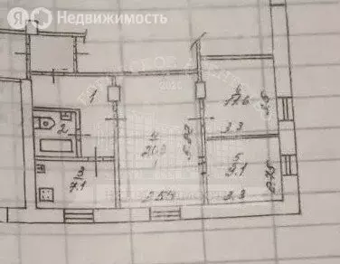 3-комнатная квартира: Калуга, Телевизионная улица, 10 (60.3 м)