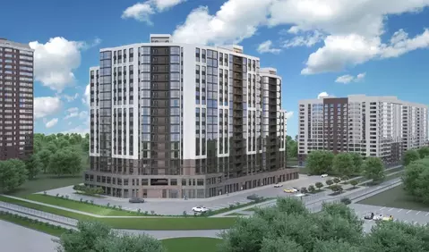 1-к кв. Липецкая область, Липецк ул. Леонтия Кривенкова, 33 (54.94 м)