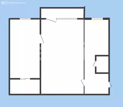 2-комнатная квартира: Иркутск, улица Баумана, 202 (45.7 м)