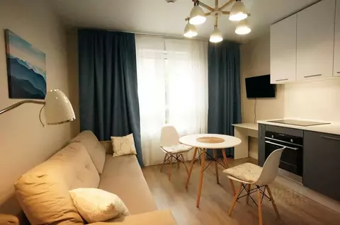 Студия Москва № 2 кв-л, 5с1 (24.0 м)