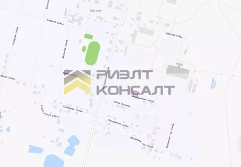 Участок в Омская область, Омский район муниципальный округ, пос. ...