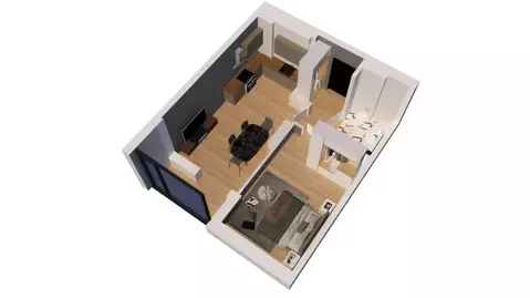 1-к кв. Ростовская область, Батайск ул. Ушинского, 29к2 (38.66 м)