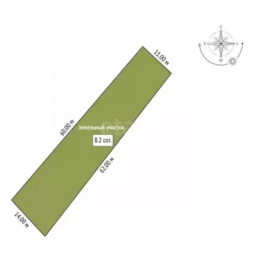 Участок в Амурская область, Благовещенский район, Садовые участки  ...