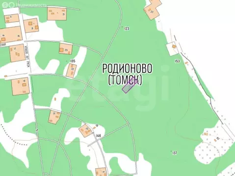 Участок в Томск, посёлок Родионово, улица Возрождения (15 м)