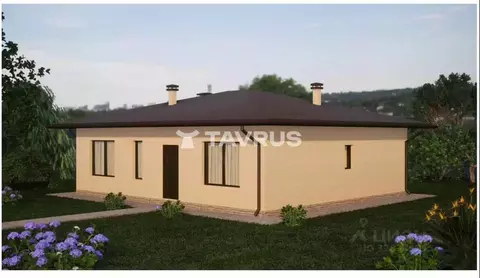 Дом в Крым, Симферопольский район, Мирновское с/пос, Домостроитель ...