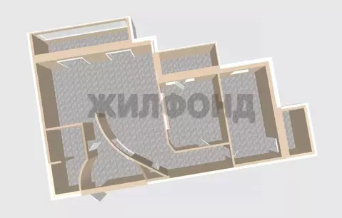 3-к кв. Белгородская область, Белгород Октябрьская ул., 63а (103.2 м)