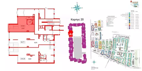 Помещение свободного назначения в Санкт-Петербург просп. Буденного, ...