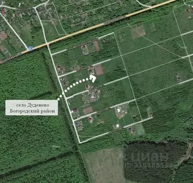 Участок в Нижегородская область, Богородский муниципальный округ, с. ...