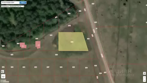 Участок в Челябинская область, Сосновский муниципальный округ, с. ...