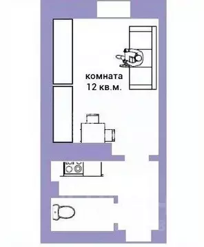 Комната Ханты-Мансийский АО, Ханты-Мансийск Парковая ул., 92Б (12.0 м)