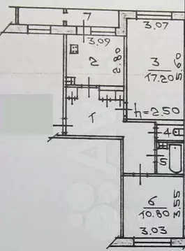 2-к кв. Чувашия, Чебоксары ул. Ахазова, 3 (55.7 м)