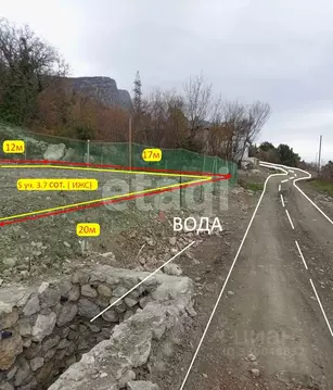 Участок в Крым, Ялта муниципальный округ, Форос пгт  (3.74 сот.)