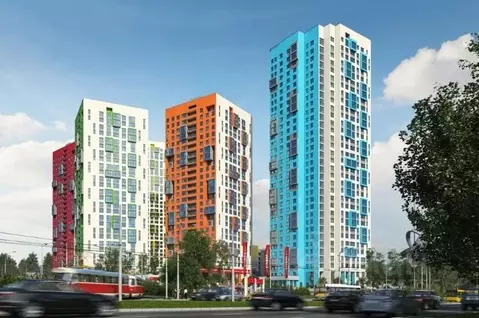 1-к кв. Свердловская область, Екатеринбург пер. Трамвайный, 2к3 (42.0 ...