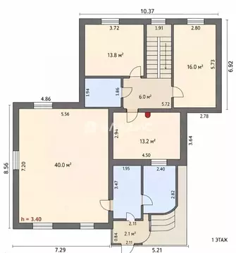 Дом в Ивановская область, Иваново Московская ул., 11А (253 м)