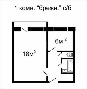 1-комнатная квартира: Златоуст, проспект имени Ю.А. Гагарина, 3-я ...