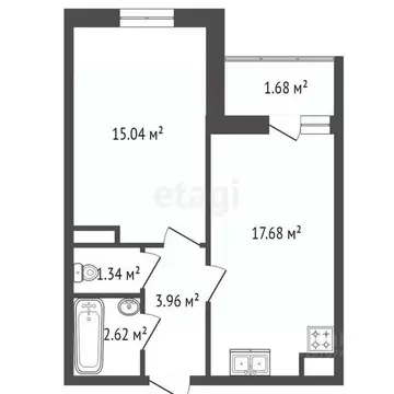 1-к кв. Ленинградская область, Мурино Всеволожский район, ул. ...