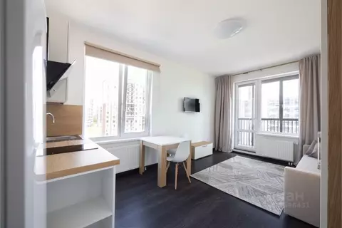 Студия Санкт-Петербург ул. Верхне-Каменская, 11к1 (25.0 м)