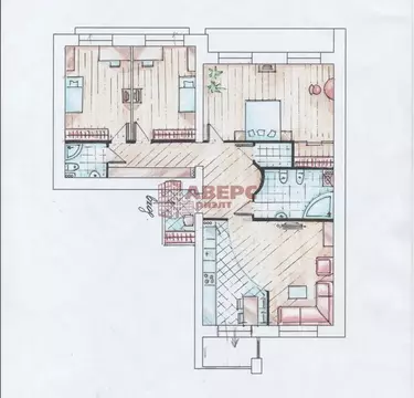5-к кв. Омская область, Омск ул. Яковлева, 15 (148.9 м)
