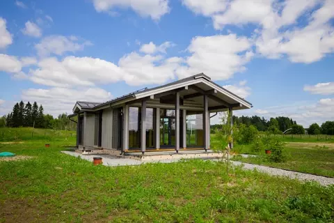 Дом в Ленинградская область, Приозерский район, Ромашкинское с/пос, ...