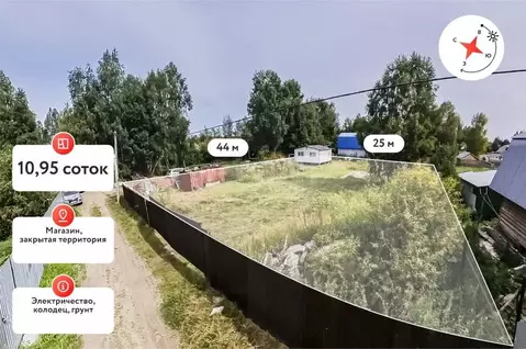 Участок в Тюменская область, Нижнетавдинский муниципальный округ, ...