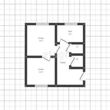 2-к кв. Адыгея, Майкоп Прямая ул., 2Б (48.2 м)