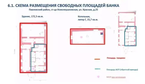 Помещение свободного назначения в Краснодарский край, Павловский ...