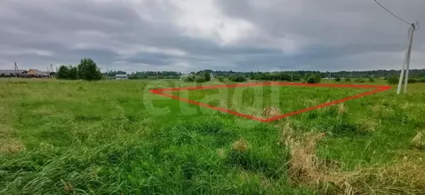 Участок в Вологодская область, Шекснинский муниципальный округ, д. ...