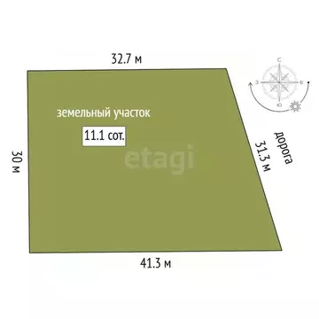 Участок в Тюменская область, Тюменский муниципальный округ, д. ...