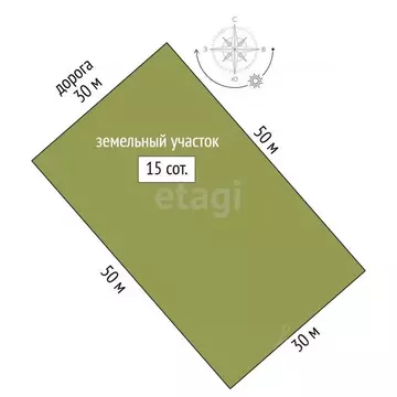 Участок в Мордовия, пос. Ромоданово ул. Мира (15.0 сот.)