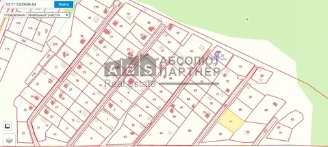 Участок в Новгородская область, Новгородский район, Савинское с/пос, ...